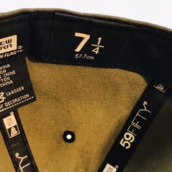 Boston Red Sox MLB Logo Hat Men's 7 1/4 New Era 59FIFTY Camouflage Baseball Cap - Picture 12 of 12